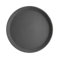 Serving Tray Black 40cm/16'' Round