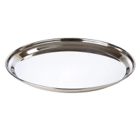 Serving Tray S/s Round 16''/40cm