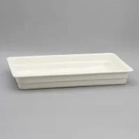 Eco Serve 1/1 Gn Ceramic Dish 6.5'' Deep