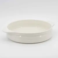 Eco Serve White Large Porcelain Dish