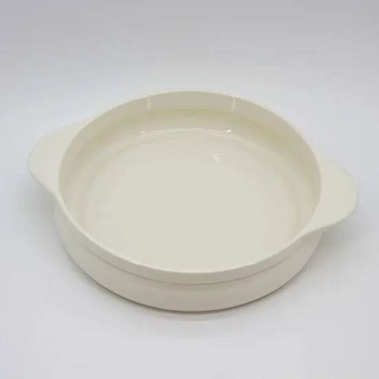 Eco Serve Small White Porcelain Dish