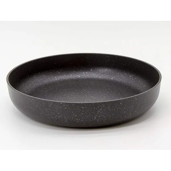 Eco Serve Aluminium Black Large Round Dish