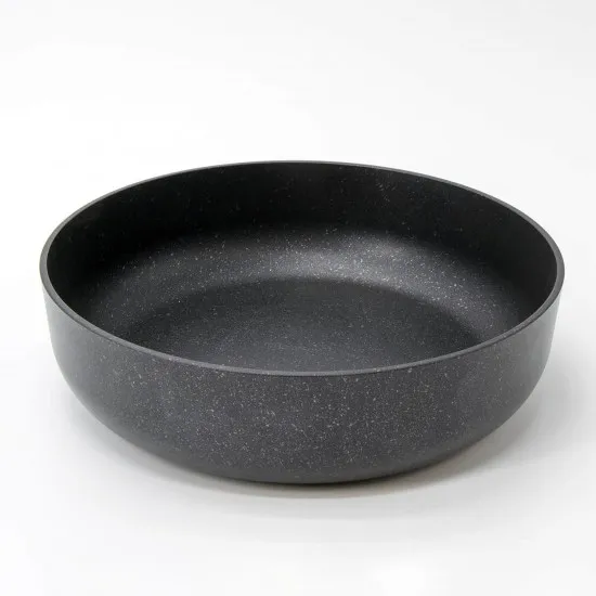 Eco Serve Black Aluminium Moonscape Small Round Dish