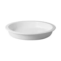 Eco Burner White Porcelain Dish - Classic Round