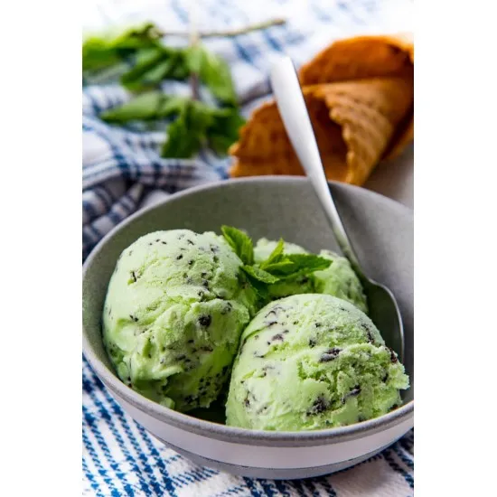 Two Scoops of Ice Cream Filled In a Bowl 