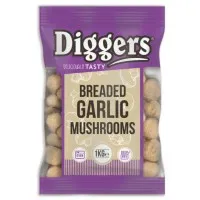 Diggers Breaded Garlic Mushrooms 1kg X 5
