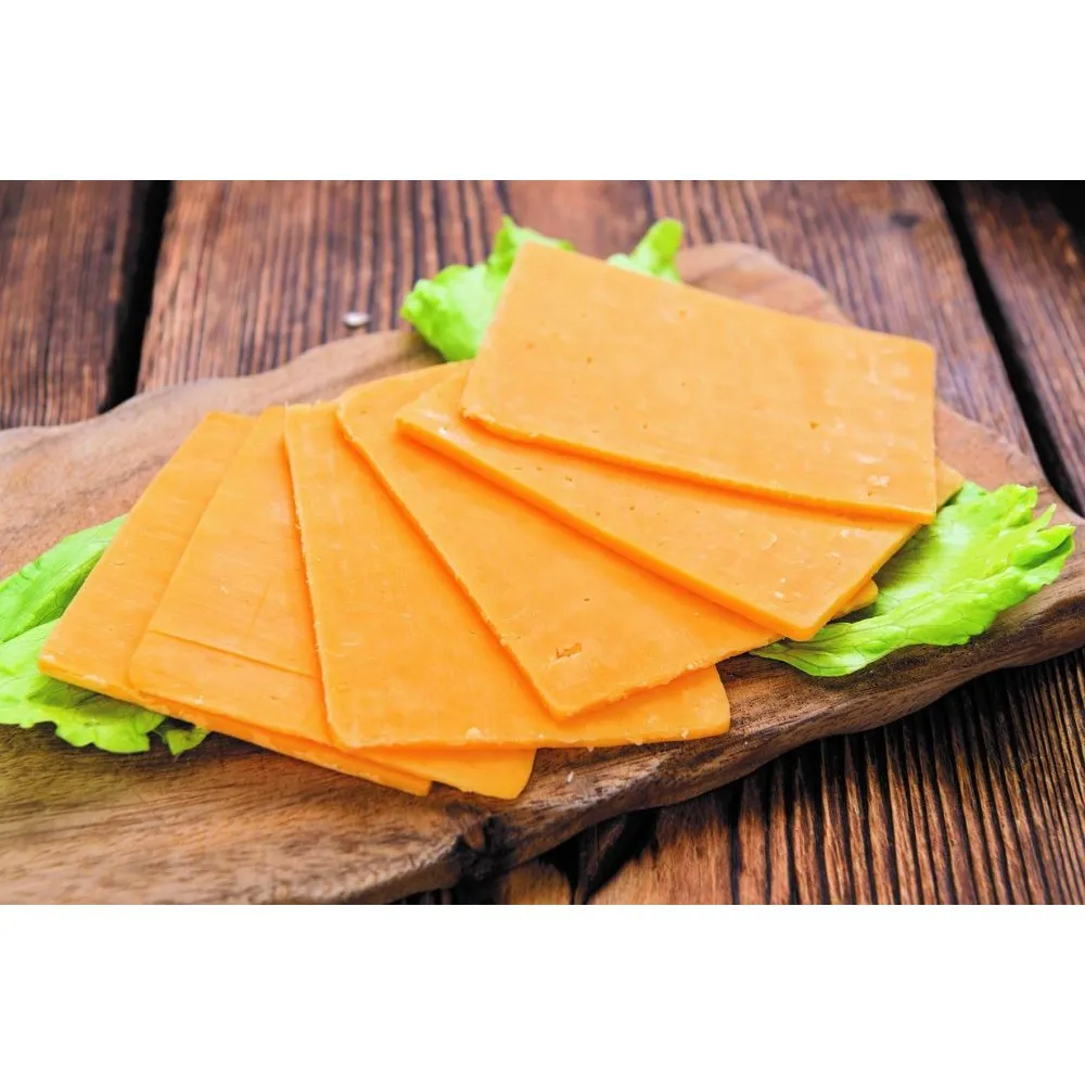 Sliced Red Cheddar Per 1kg