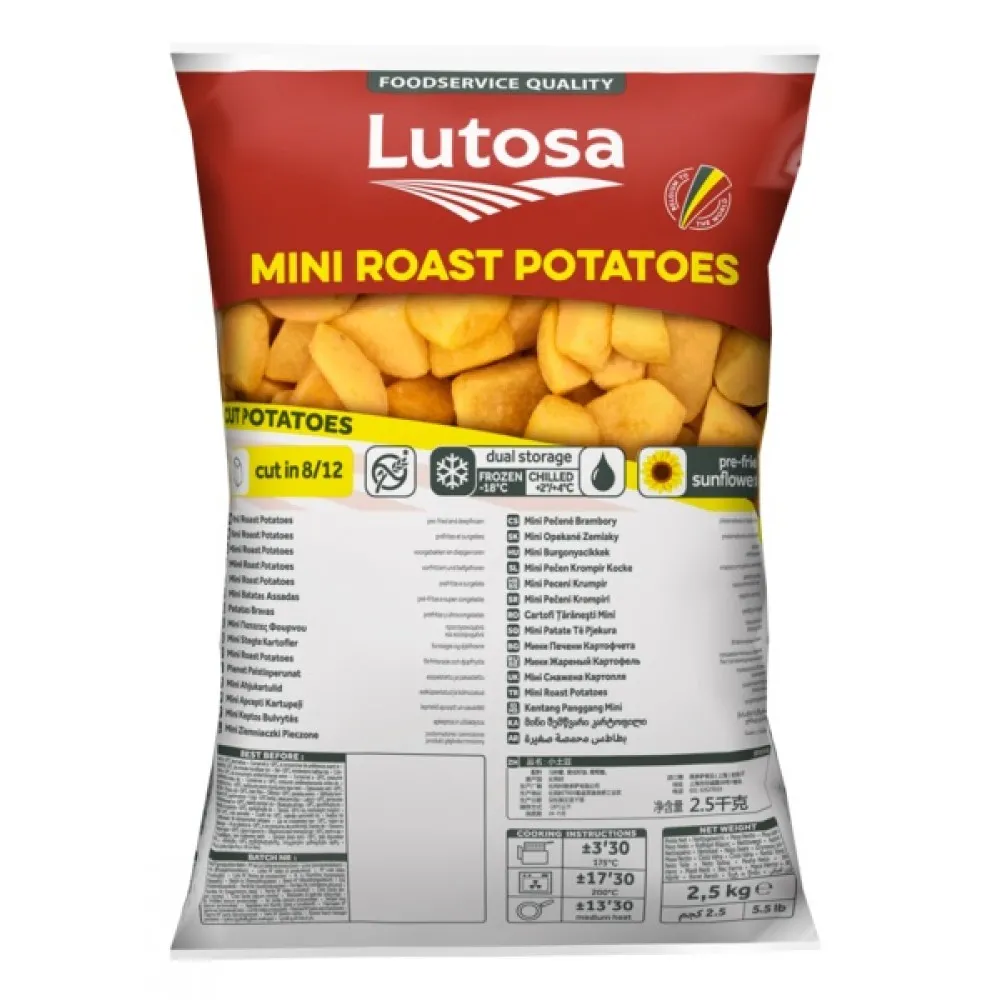 Lutosa Mini Patatas Bravas Roast Potato 10kg