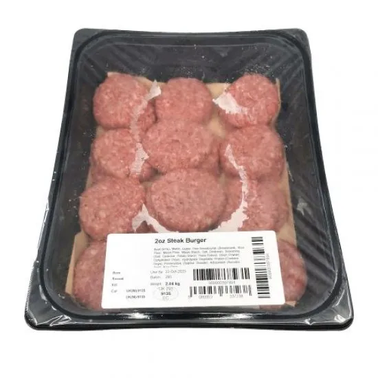K&G McTamney 2oz Slider Burger (Fresh) X 50