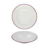 Modest Maroon Pasta Plate 25cm X 12
