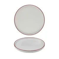 Modest Maroon Signature Plate 25.5cm X 6