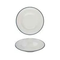 Modest Navy Pasta Plate 25cm X 12