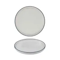 Modest Navy Signuture Plate 25.5cm X 6
