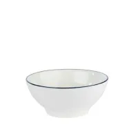 Modest Navy Footed Bowl 14cm X 12