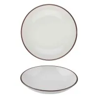 Modest Brown Coupe Bowl 30cm X 6