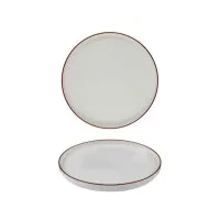 Modest Brown Signature Plate 21cm X 6