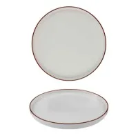 Modest Brown Signature Plate 28cm X 6