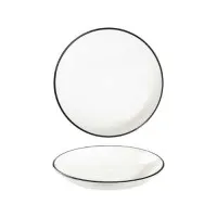 Modest Black Coupe Bowl 25cm X 12