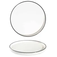 Modest Black Signature Plate 28cm X 6
