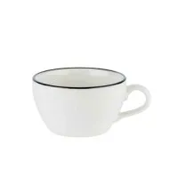 Modest Black Cappuccino Cup 340ml/12oz X 6
