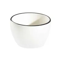 Modest Black Sugar Bowl 9.7cm/8oz X 12