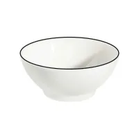 Modest Black Footed Bowl 14cm X 12