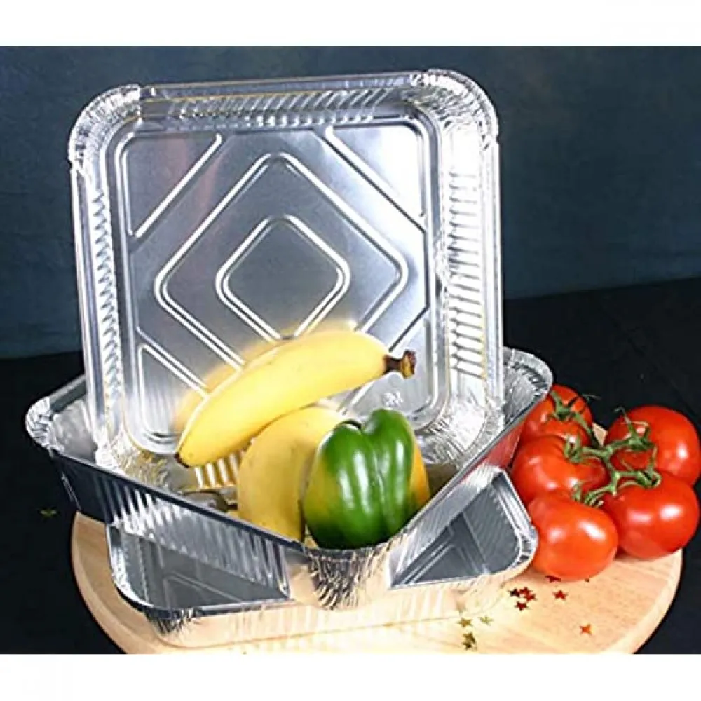 9x9x1.5 Foil Container X 200