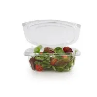 Bioware 250cc Hinged Lid Container (6x50)