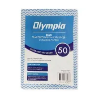 Olympia Blue Cleaning J Cloth X 50