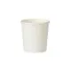8oz White Soup Container & Lid X 25