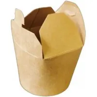 Kraft Compostable 8oz Noodle Box X500