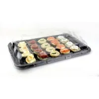 Sabert Pet Clear Dome Lid X 50