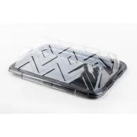 Sabert Pet Clear Pyramid Lid X 50