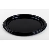 Sabert Black Round 40cm Platter X 50