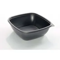 Sabert 750ml Black Square Bowl X 300