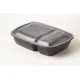 Dome Lid For 2 Part 600/300 Hot Meal Container X 300