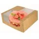 Kraft Cake Box 20x20x6cm X 50