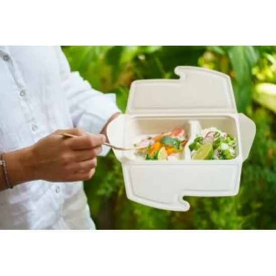 Bepulp 2 Part Meal Box 500/300ml X 150