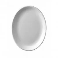 White Oval Plates