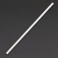 Compostable White Jumbo Straws X 250
