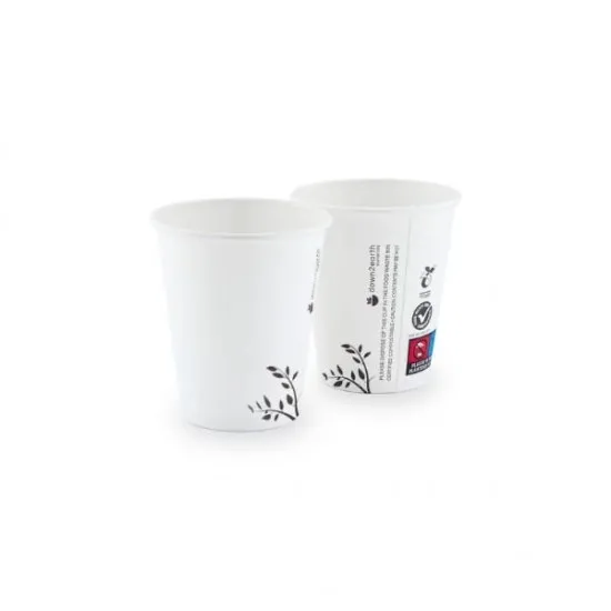 Compostable S/w 6oz White Cup X 1000