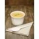 Compostable 8oz White Soup Container 