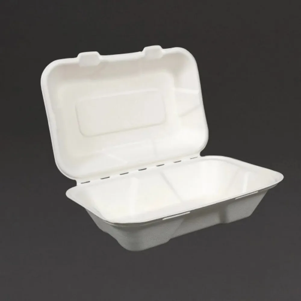 9x6 Bagasse Meal Box X 250