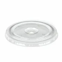 Smoothie Cup Rpet Flat Lid Straw Slot  X50