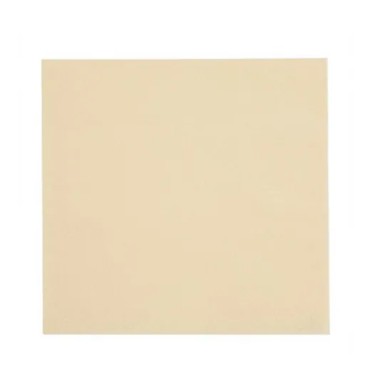 Dinner Napkins 40cm Buttermilk 4 Fold (2000)