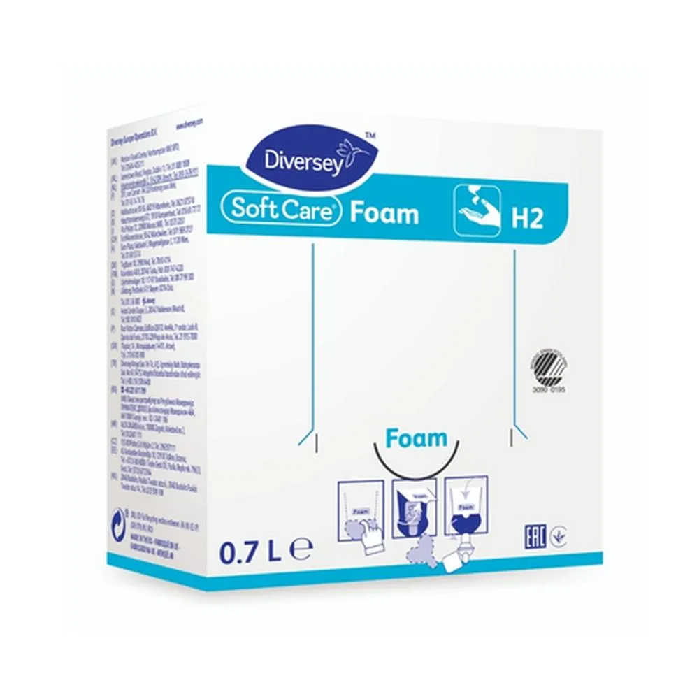 Soft Care Foam Soap H2   (6x700ml)