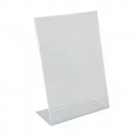 Perspex Menu Holder A5  219hx153wx56dmm