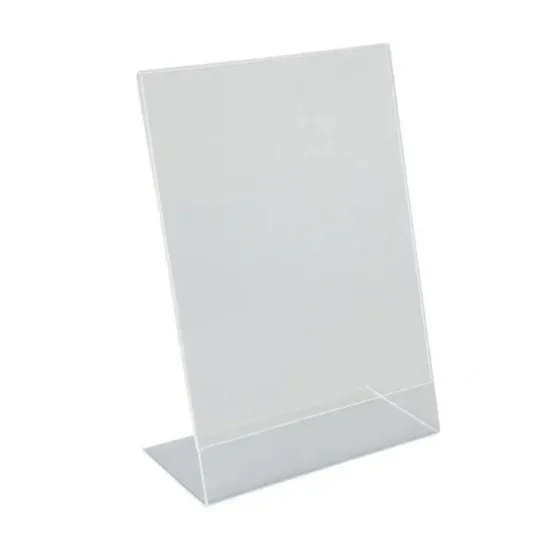 Perspex Menu Holder A5 219h x153w x56d mm
