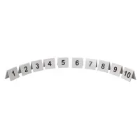 Table Numbers 1-10 Plastic