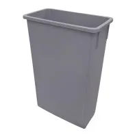 Slim Bin Grey 87l